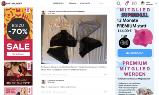 Erfahrungen mit Pantyhunter und Review