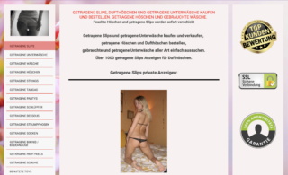 Getragene-Slips-Anzeigen.de Erfahrungen und Review